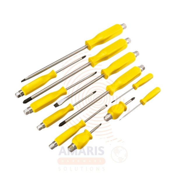 12 pcs Go-through Screwdriver Set amaris hardware