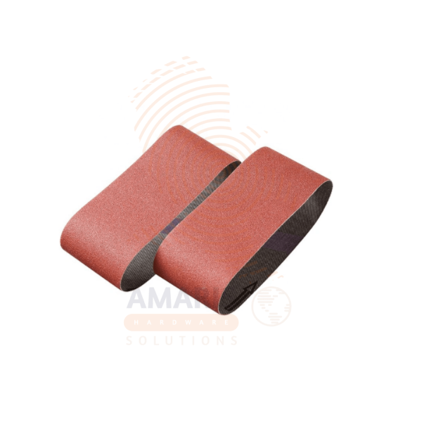 2 pcs Sanding Belts 3x21 80 GRIT amaris hardware