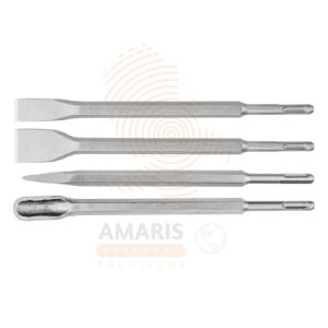 4 pcs SDS Rotary Hammers Steel Set amaris hardware