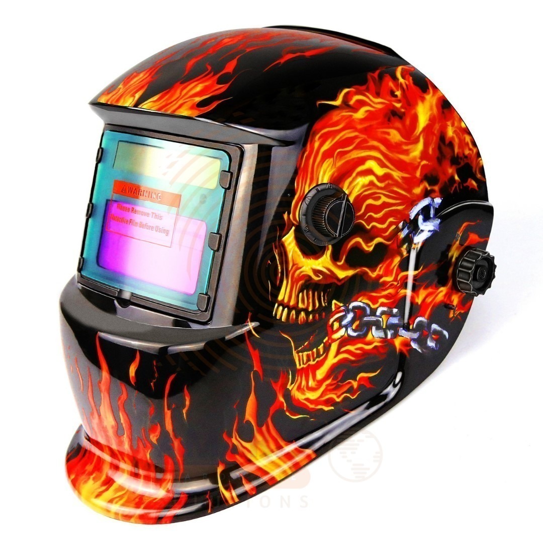 Auto Darkening Solar Powered Welding Helmet amaris hardware