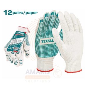 Knitted Gloves With PVc dotted Amaris Hardware