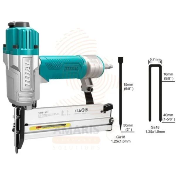 Total 2 in 1 Combo Air Brand Nailer amaris hardware