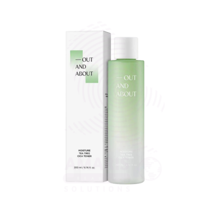 Out And About Moisture Tea tree Cica Toner Amaris Beauty