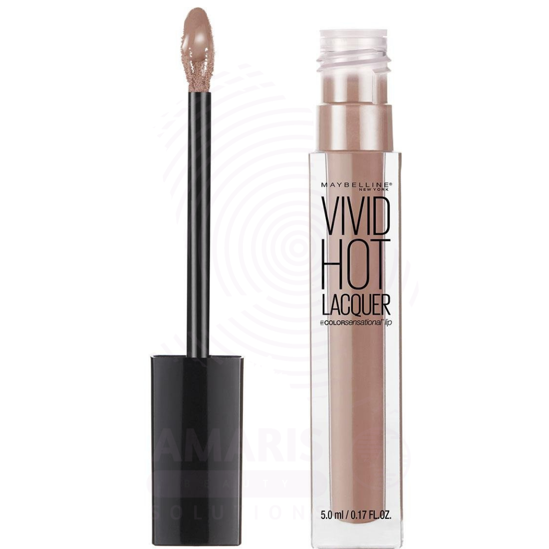 Maybelline Color Sensational Vivid Hot Lacquer Lip Gloss - 60 Tease Amaris Beauty Maybelline Color Sensational Vivid Hot Lacquer Lip Gloss - 60 Tease Amaris Beauty