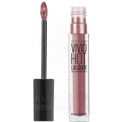 Maybelline Color Sensational Vivid Hot Lacquer Lip Gloss - 66 Too Cute Amaris Beauty