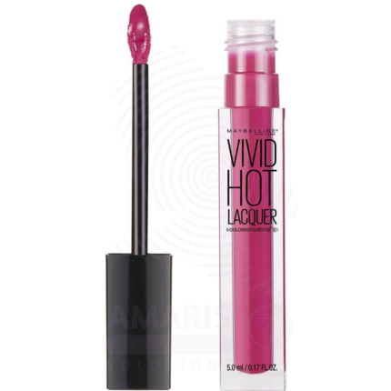 Maybelline Color Sensational Vivid Hot Lacquer Lip Gloss - 68 Sassy Amaris Beauty