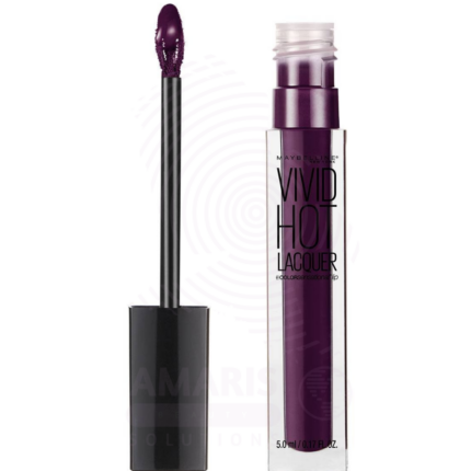 Maybelline Color Sensational Vivid Hot Lacquer Lip Gloss - 76 Obsessed Amaris Beauty