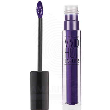 Maybelline Color Sensational Vivid Hot Lacquer Lip Gloss - 78 Royal Amaris Beauty