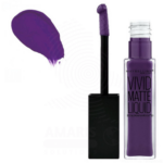 Maybelline Color Sensational Vivid Matte Liquid Lipstick - 43 Vivid Violet