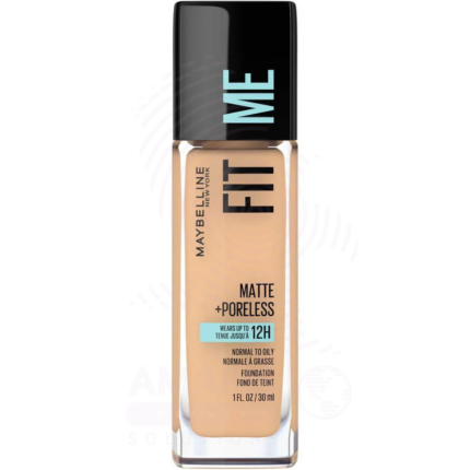 Maybelline New York Fit Me Matte + Poreless Foundation - 220 natural Beige Amaris Beauty