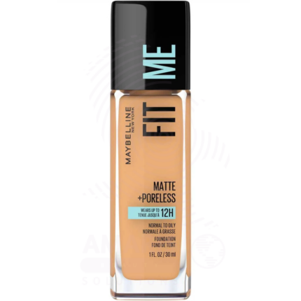 Maybelline New York Fit Me Matte + Poreless Foundation - 312 golden Amaris Beauty