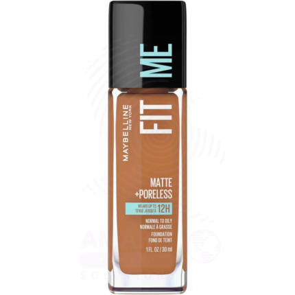 Maybelline New York Fit Me Matte + Poreless Foundation - 356 Warm coconut Amaris Beauty