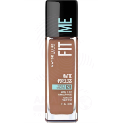 Maybelline New York Fit Me Matte + Poreless Foundation - 358 latte Amaris Beauty