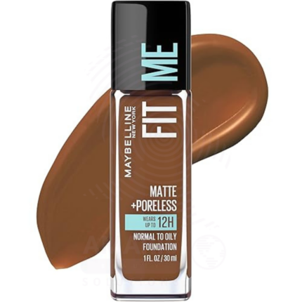 Maybelline New York Fit Me Matte + Poreless Foundation - 364 Deep bronze Amaris Beauty