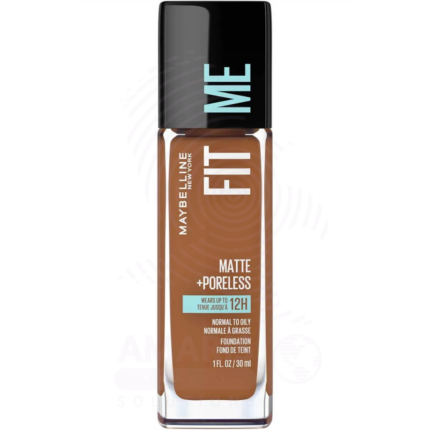 Maybelline New York Fit Me Matte + Poreless Foundation – 360 mocha Amaris Beauty