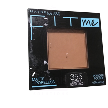 Maybelline New York Fit Me Matte + Poreless Pressed Powder - 355 Coconut Amaris Beauty