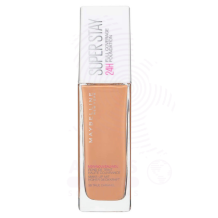 Maybelline New York Superstay 24H Full Coverage Foundation - 58 True Caramel Amaris Beauty