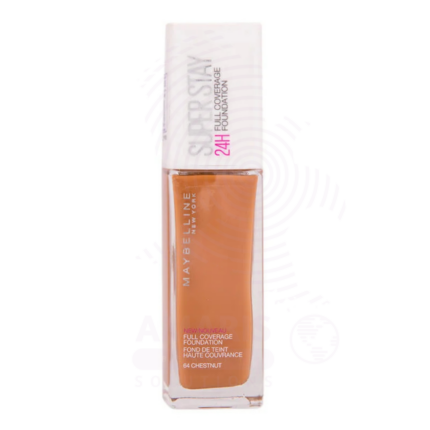 Maybelline New York Superstay 24H Full Coverage Foundation - 64 Chestnut Amaris Beauty