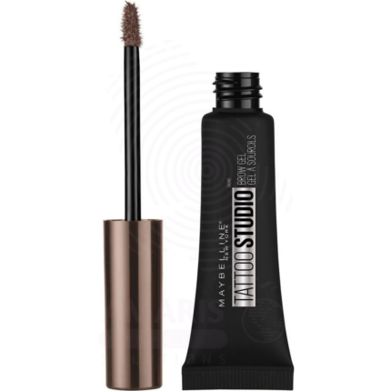 Maybelline Tattoo Brow Waterproof Gel - Black Brown Amaris Beauty