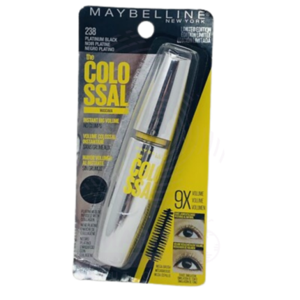 Maybelline The Colossal Washable Mascara - 238 Platinum Black (Limited Edition) Amaris Beauty