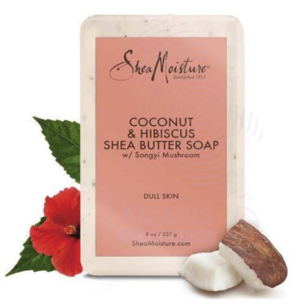 Shea Moist Coconut & Hibiscus Soap Amaris Beauty