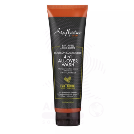 Shea Moist Men Bay Laurel 4n1 All Over Wash Amaris Beauty