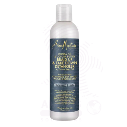 Shea Moisture Jojoba Oil & Ucuuba Butter Braid Up & Take Down Detangler Amaris Beauty