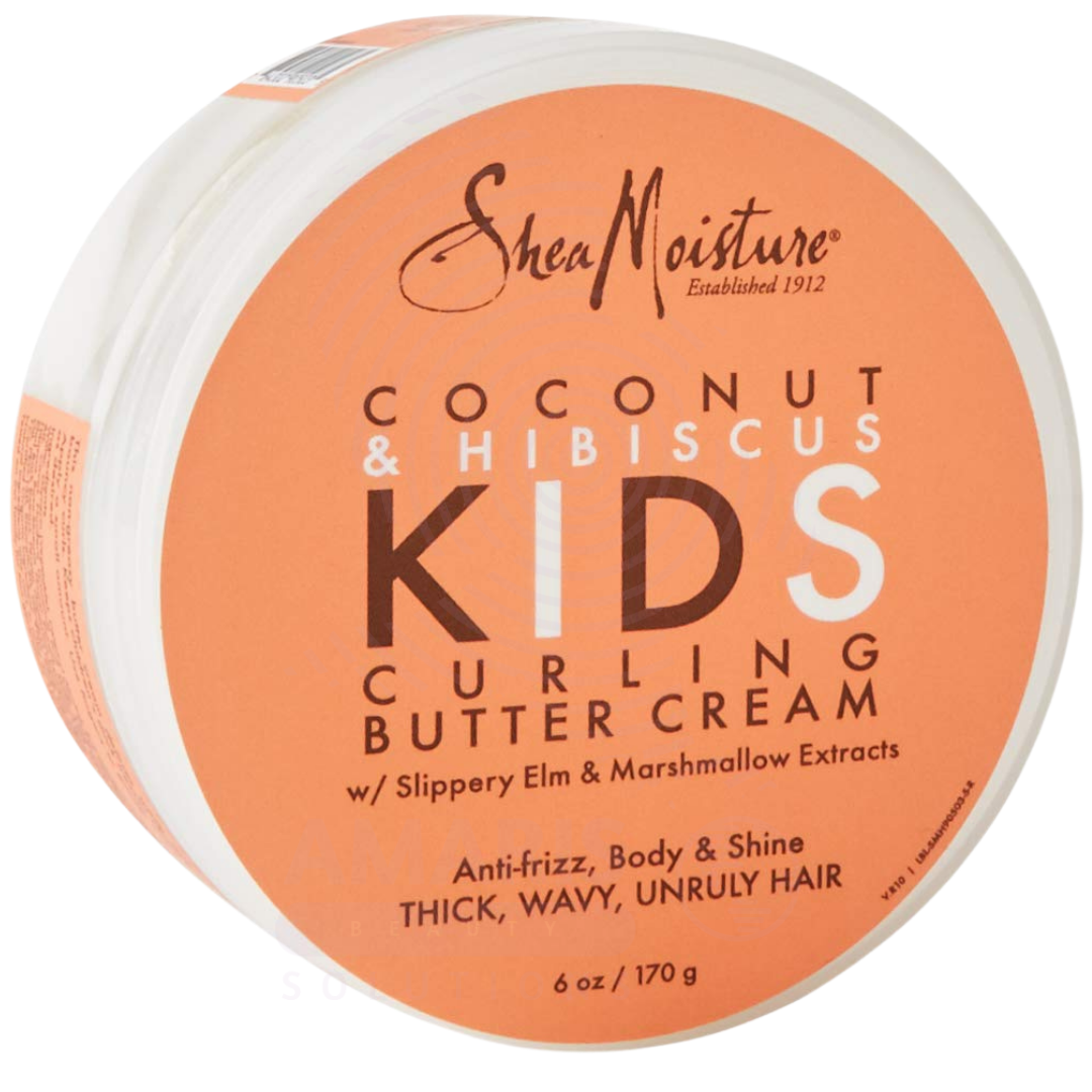 Shea Moisture Kids Coconut & Hibiscus Curling Butter Cream Amaris Beauty Shea Moisture Kids Coconut & Hibiscus Curling Butter Cream Amaris Beauty