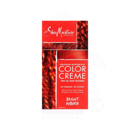 Shea Moisture Nourishing Moisture-Rich Color Creme Bright Auburn Hair Color Amaris Beauty