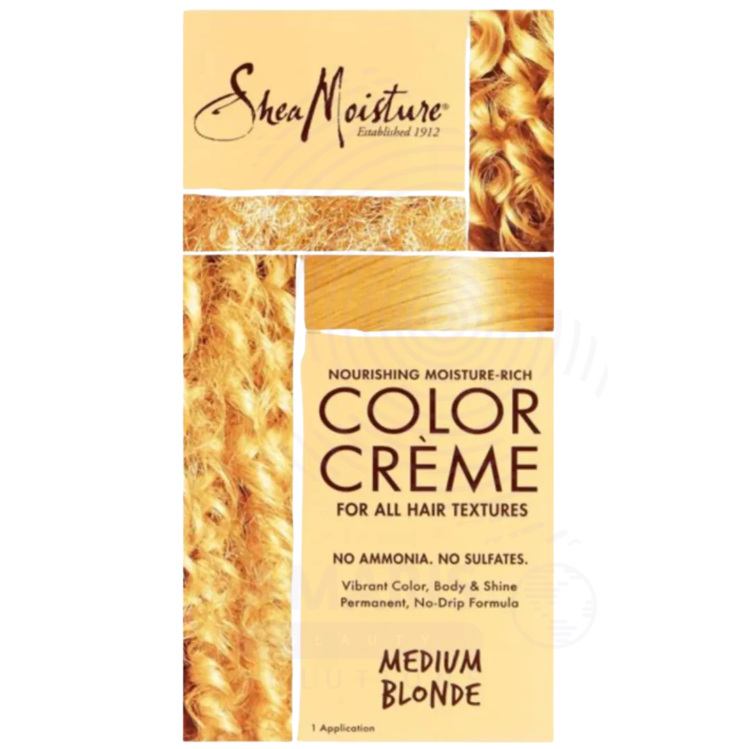 Shea Moisture Nourishing Moisture-Rich Color Creme Medium Blonde Hair Color Amaris Beauty Shea Moisture Nourishing Moisture-Rich Color Creme Medium Blonde Hair Color Amaris Beauty