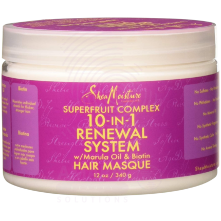 Shea Moisture Superfruit Complex 10-in-1 Renewal System Hair Masque Amaris Beauty
