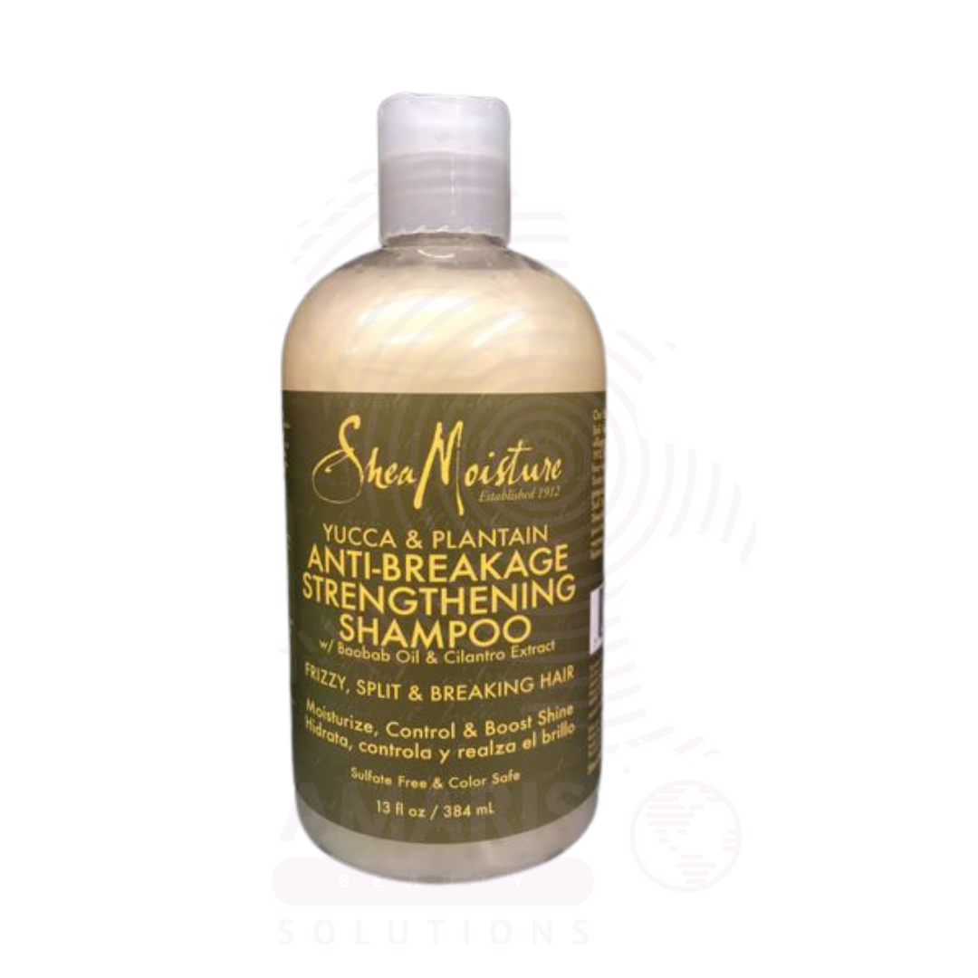 Shea Moisture Yucca & Plantain Anti-Breakage Strengthening Shampoo Amaris Beauty Shea Moisture Yucca & Plantain Anti-Breakage Strengthening Shampoo Amaris Beauty