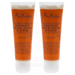 SheaMoisture Coconut & Hibiscus Radiance Facial Wash & Scrub