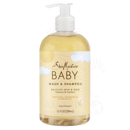 SheaMoisture Raw Shea Butter Baby Wash & Shampoo Amaris Beauty
