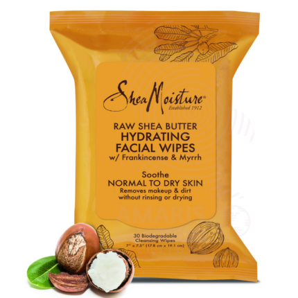 SheaMoisture Raw Shea Butter Hydrating Facial Wipes