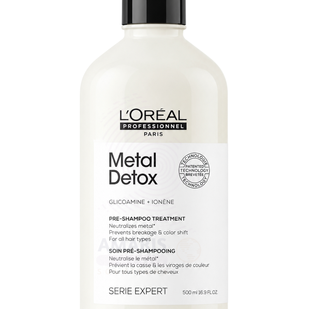 L'ORÉAL PROFESSIONNEL SERIE EXPERT METAL DETOX PRE-SHAMPOO 500ml Amaris Beauty L'ORÉAL PROFESSIONNEL SERIE EXPERT METAL DETOX PRE-SHAMPOO 500ml Amaris Beauty