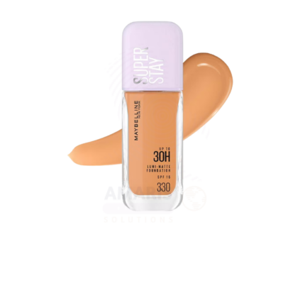 MAYBELLINE SUPERSTAY LUMI MATTE FOUNDATION 330 Amaris beauty