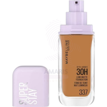 MAYBELLINE SUPERSTAY LUMI MATTE FOUNDATION 337 Amaris Beauty