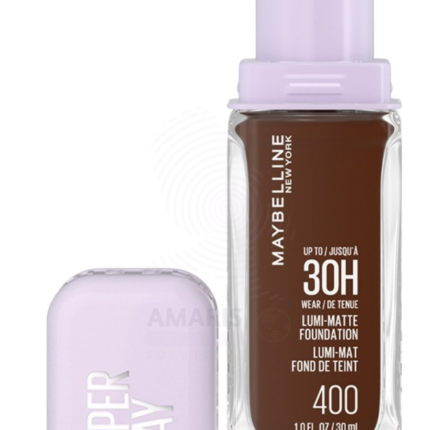 MAYBELLINE SUPERSTAY LUMI MATTE FOUNDATION 400 Amaris Beauty